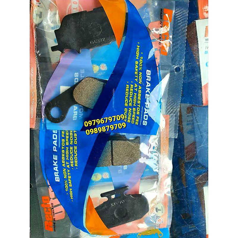 BỐ THẮNG TRƯỚC + SAU R15V3/MT15/XSR 155/TFX 150 CHÍNH HÃNG RECTO