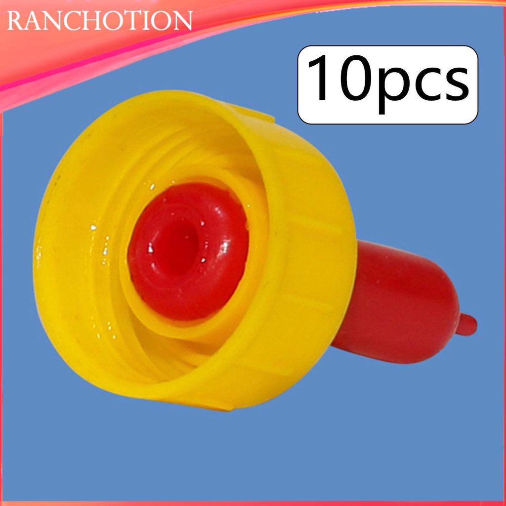 10 / bộ cừu sữa dê núm vú cho con bú uống sữa núm vú cho con bú