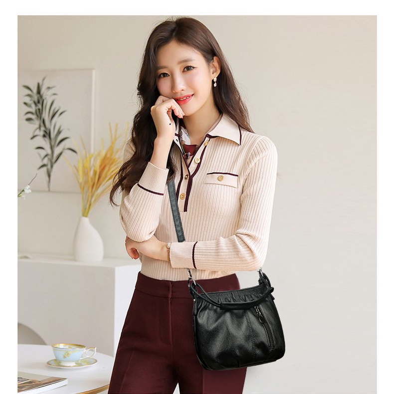 Túi Xách Đeo Vai Phong Cách Âu Mỹ retro Mới Cho Nữ