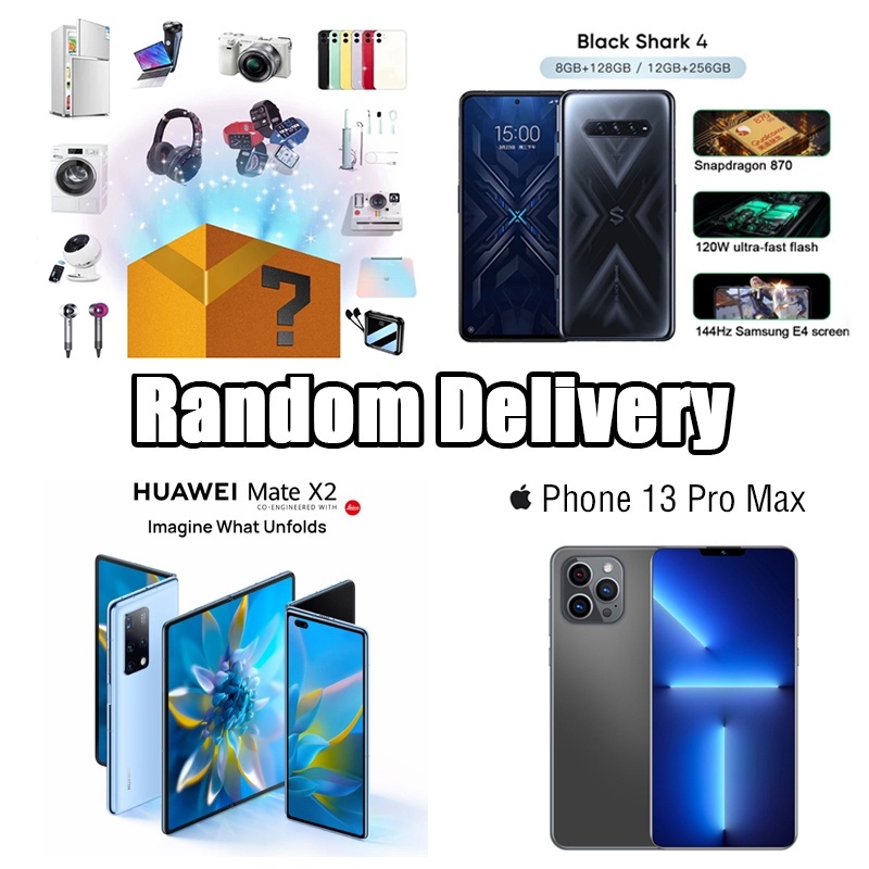 Điện Thoại Di Động black shark 4 pro 5g huawei mate x2 5g Màn Hình Gấp Được Cho iphone 13 pro max