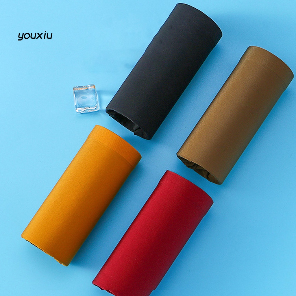 Yfp u lồi màu rắn liền mạch quần sịp nam ice silk mid-eo đồ lót nam