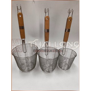 Vợt trụng hủ tiếu / trụng mì lưới vòng dạng vuông