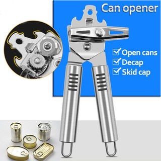 Dụng cụ mở hộp bằng thép không gỉ đa năng chất lượng cao dụng cụ mở chai bia dao mở hộp
