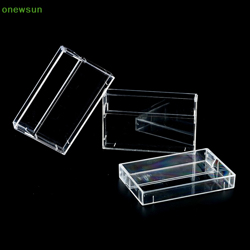 Onewsun 90 phút bình thường ghi âm positio trống băng cassette lưu trữ hộp đựng băng cassette hộp đựng băng cassette 90 hộp lưu trữ mới