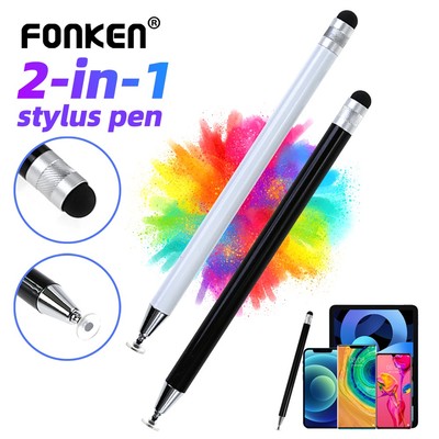 Fonken 2 trong 1 bút cảm ứng đa năng cho máy tính bảng di động android ios điện thoại ipad phụ kiện vẽ máy tính bảng màn hình điện dung bút cảm ứng