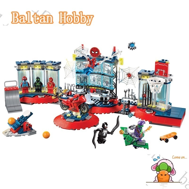 Baltan toy bh1 tương thích với super hero / marvel / attack on the spider lair / 76175/60095 / building block / boy / toy es1