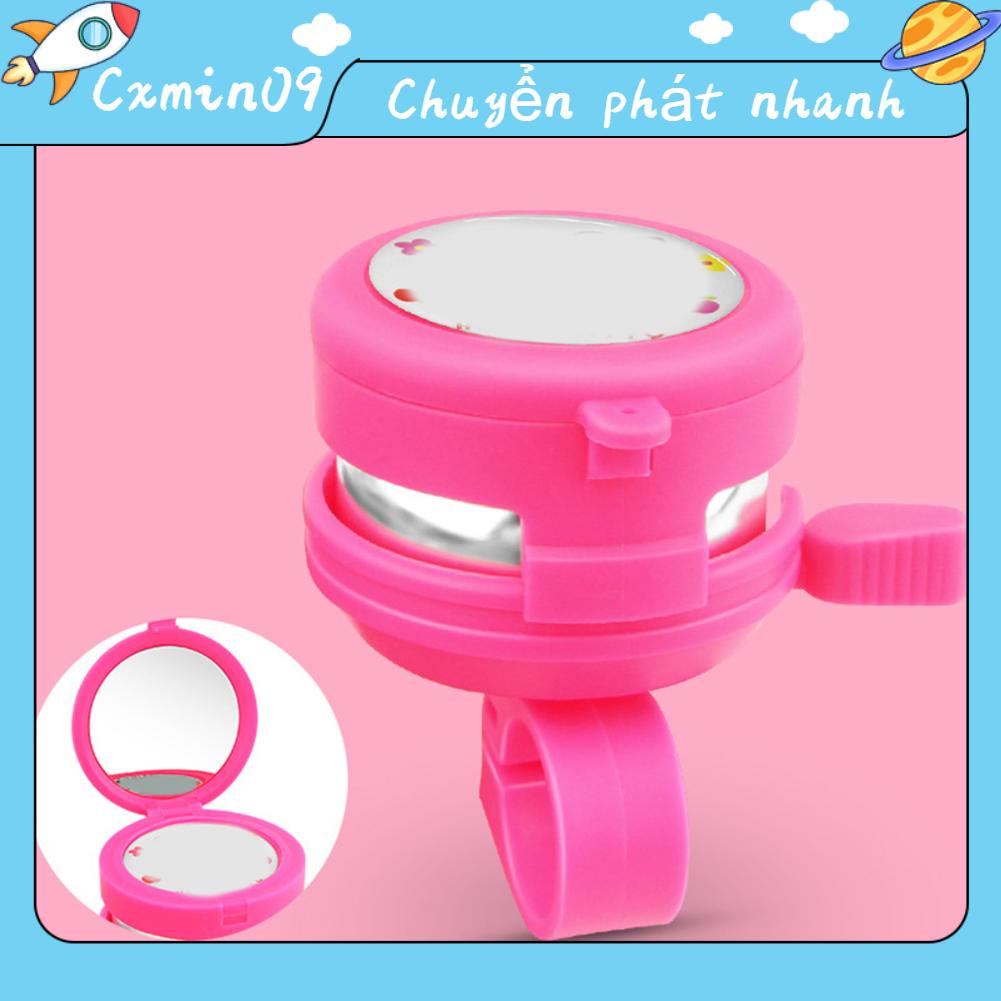 RisingGirl Chuông Xe Đạp Trẻ Em Còi Âm Thanh Rõ Nét Họa Tiết Hoạt Hình Dễ Thương Cho Bé Trai Gái Tập Đi