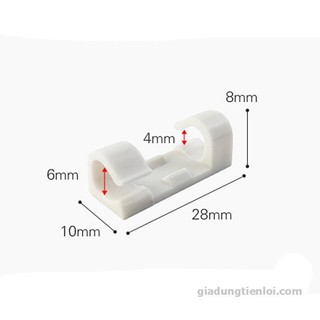 Combo 20 Nẹp DÂY ĐIỆN Dán Tường Siêu Dính