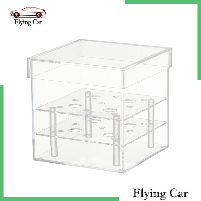 Set 2 Lọ Hoa Bằng Acrylic Trong Suốt Dùng Trang Trí Tiệc Sinh Nhật