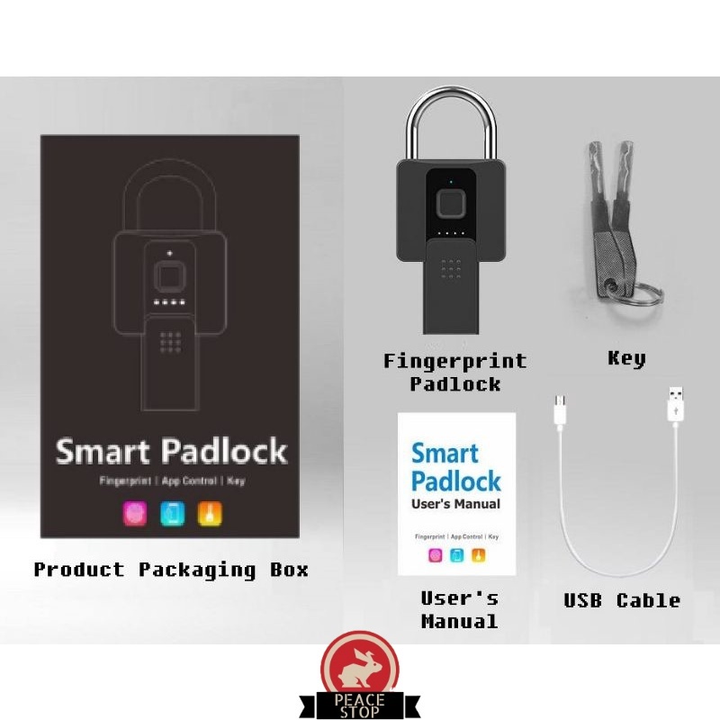 Ổ Khóa Vân Tay Chống Nước Điều Khiển Từ Xa Cho BTO HDB | Hàng Có Sẵn Elinksmart Hàng Có Sẵn