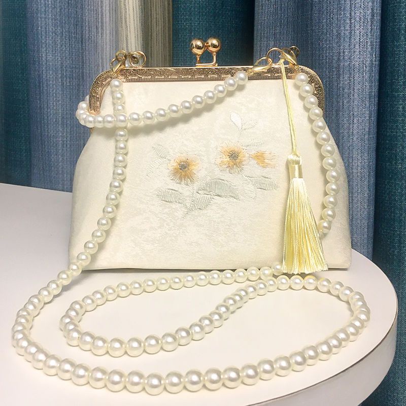 Túi Xách Thêu Họa Tiết Phong Cách Trung Hoa Cổ Điển Cho Nữ