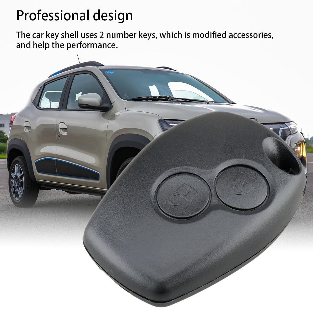 Vỏ Bảo Vệ Chìa Khóa Xe Hơi 2 Nút Di Động Tiện Dụng