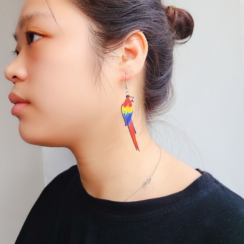 Bông Tai Dạng Thả Chất Liệu Acrylic Cho Nữ