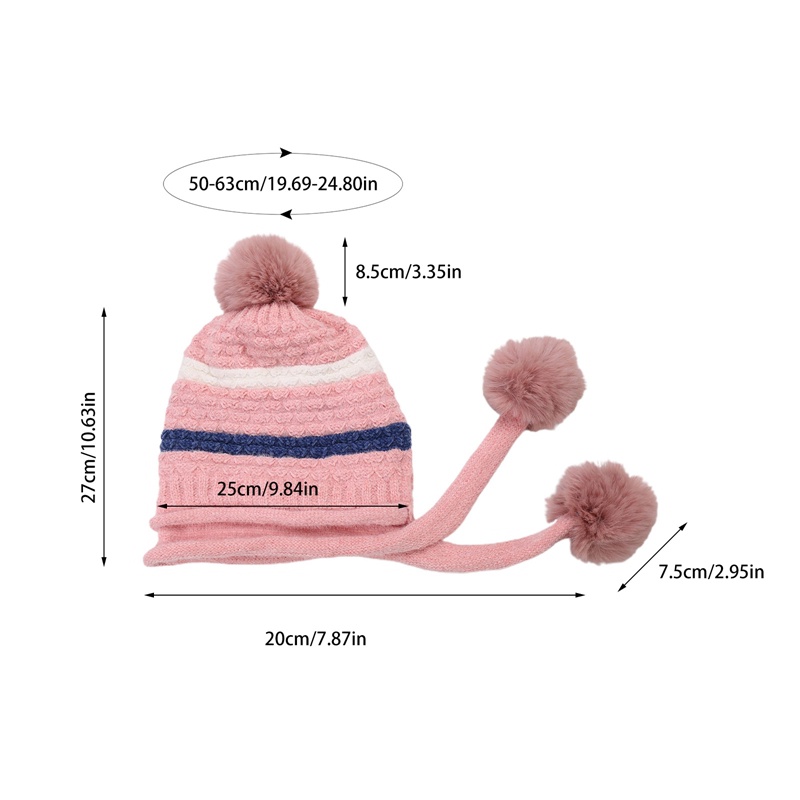 Mũ Len Trùm Tai Phong Cách Hàn Quốc Thời Trang Cho Nữ