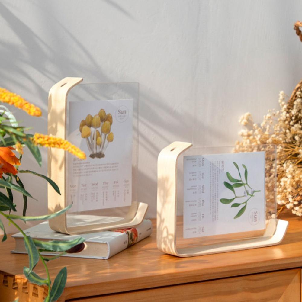 1 Khung Ảnh Hai Mặt DIY Sáng Tạo Phong Cách Bắc Âu