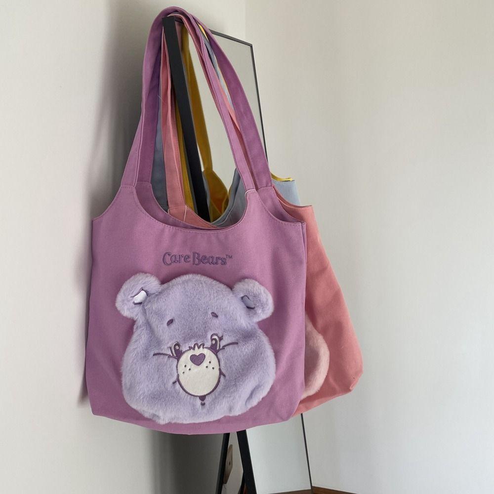 BLISS Túi Tote Đeo Vai In Chữ Sức Chứa Lớn Siêu Nhẹ Thời Trang Cho Nữ