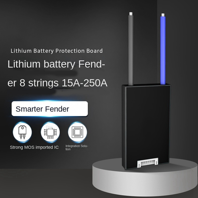 Bảng Mạch Quản Lý Pin Lithium 8S Lifepo4 PCB Với Dây Dẫn Cân Bằng Cho Pin 18650