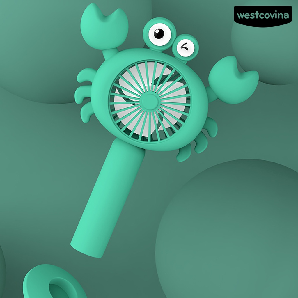 [COD]♋Quạt Để Bàn Cầm Tay 3 Tốc Độ Bằng ABS Chống Ồn Có Thể Điều Chỉnh