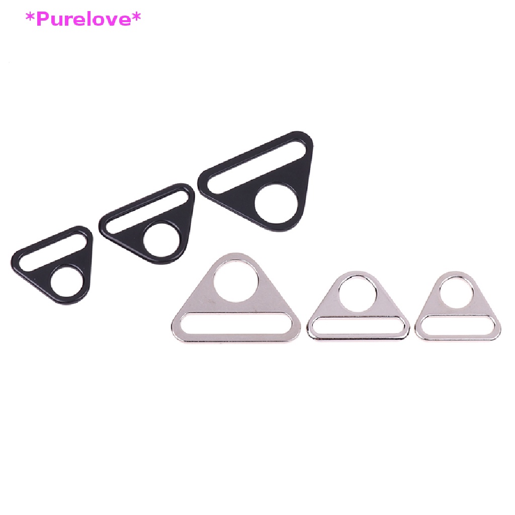 Purelove &gt; Dây Đeo Túi Xách Hình Tam Giác Dày Dặn Bằng Kim Loại Bền Có Khóa Vòng Chữ O Dee