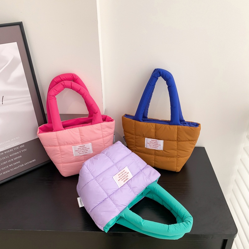 MISCHA Túi Xách Đeo Vai Hình Vuông Cỡ Nhỏ Màu Sắc Dễ Thương Phong Cách Hàn Quốc Thời Trang Cho Nữ