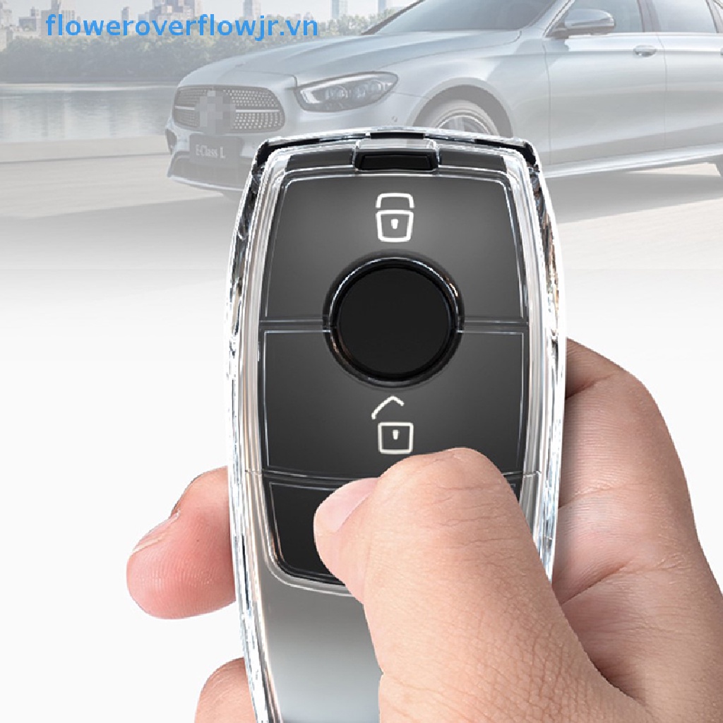 Vỏ TPU Trong Suốt Bảo Vệ Chìa Khóa Xe Hơi Mercedes Benz Class