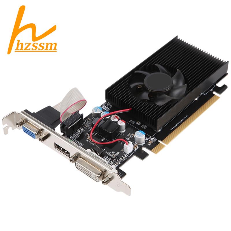 Card Đồ Họa GT210 1GB DDR2 64Bit PCIE 2.0 GPU HDMI-Compatible DVI VGA Thẻ