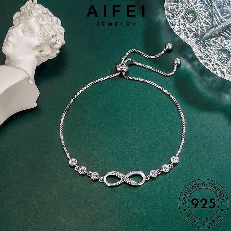AIFEI JEWELRY thật bản kiện tạo moissanite quốc phụ tượng cương bạc nữ lắc thời kim sức biểu sáng 925 vòng cực trang nguyên tay vô hàn B229