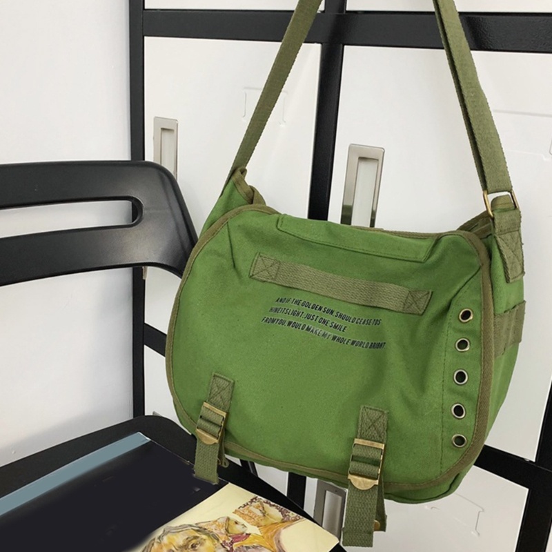 Túi Đeo Chéo Màu Trơn Sức Chứa Lớn Dễ Phối Đồ Thời Trang Cho Nữ