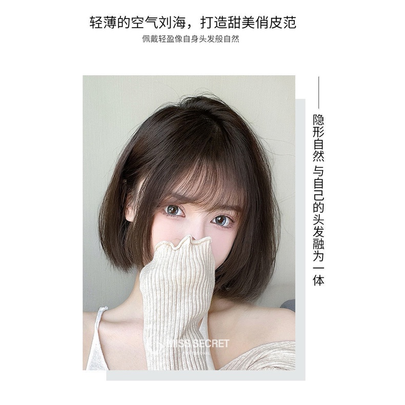 Tóc giả MISS FANCY Tóc giả trên trán 13CM+22CM