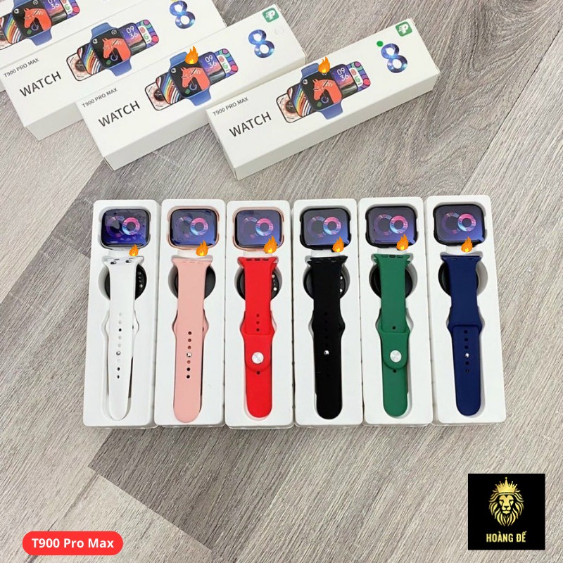 Đồng Hồ Thông Minh T900 Pro Max Smart Watch 8, Nghe Gọi 2 Chiều, Nhận Thông Báo, Nghe Nhạc, Chụp Ảnh