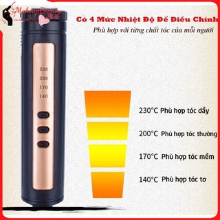 Máy Uốn Tóc Làm Xoăn Tự Động Xoay 360 Độ MS 387 - Nhiệt Độ Điều Chỉnh, Phi 28/32mm, Dây Chống Rối