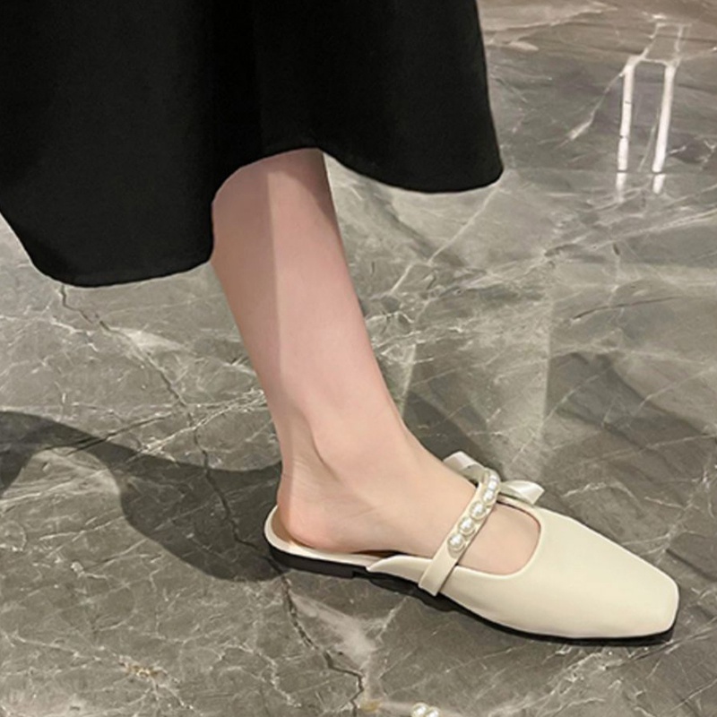 Dép Lười Chống Trượt Đơn Giản Thời Trang Hàn Quốc Cho Nữ