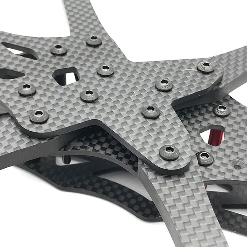Bộ Khung Sợi Carbon 5 Inch 225Mm 225 Cánh Tay 5.5Mm Cho Máy Bay Điều Khiển Từ Xa