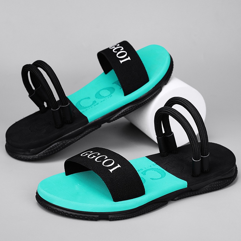 Giày Sandal Đế Dày Hai Lớp Chống Thấm Nước Size 38-45 Màu Sắc Thời Trang Mùa Hè Cho Nam