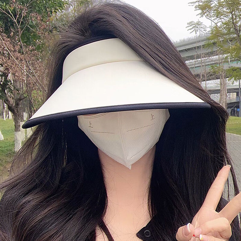 Mũ Chống Nắng UPF50 + Chống Tia Cực Tím Vành Lớn Thời Trang Mùa Hè Cho Nữ