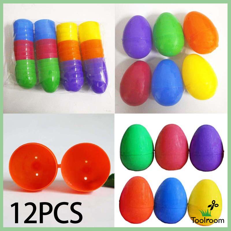 Bản Lề Nhựa PP 8x6cm Nhiều Màu Sắc Họa Tiết Trứng Phục Sinh Độc Đáo Cho Bé