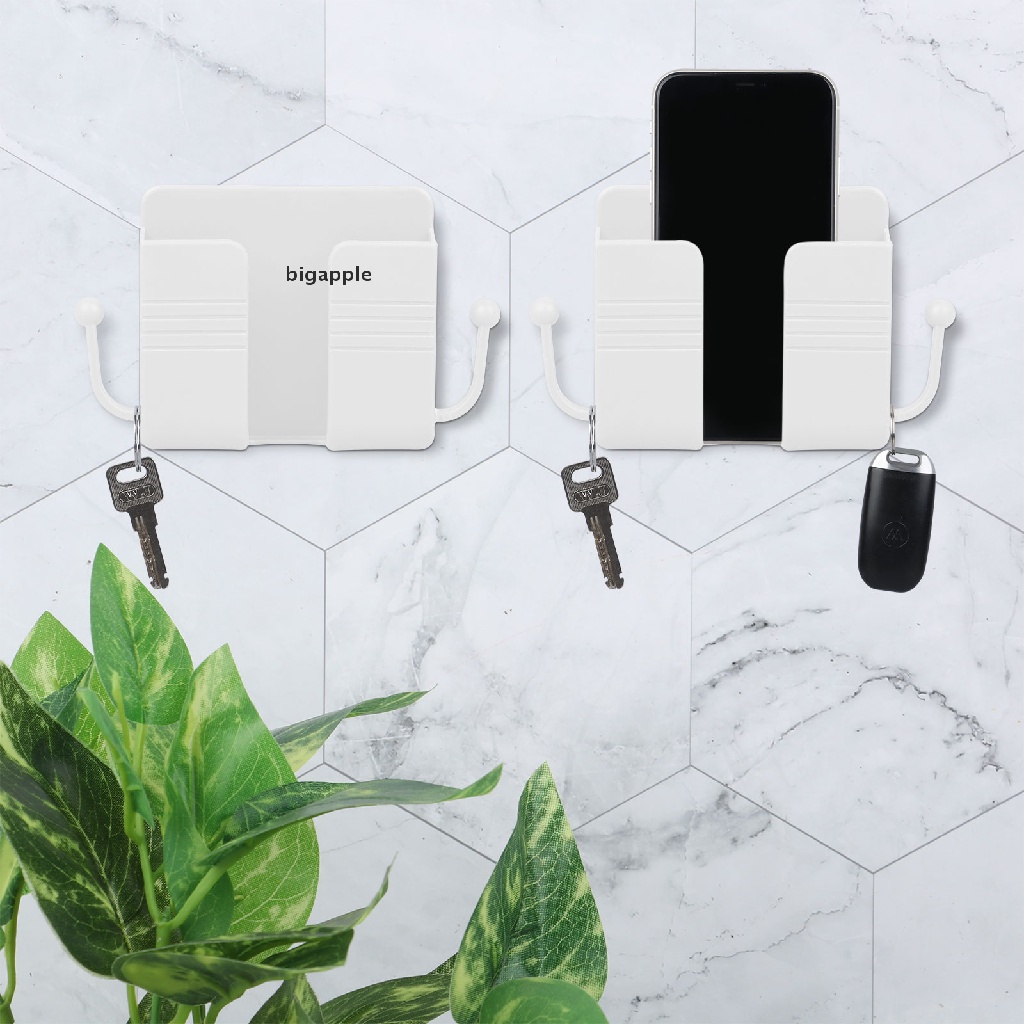 Bộ 5 Giá Đỡ Điện Thoại Gắn Tường Bằng Nhựa Tiện Dụng