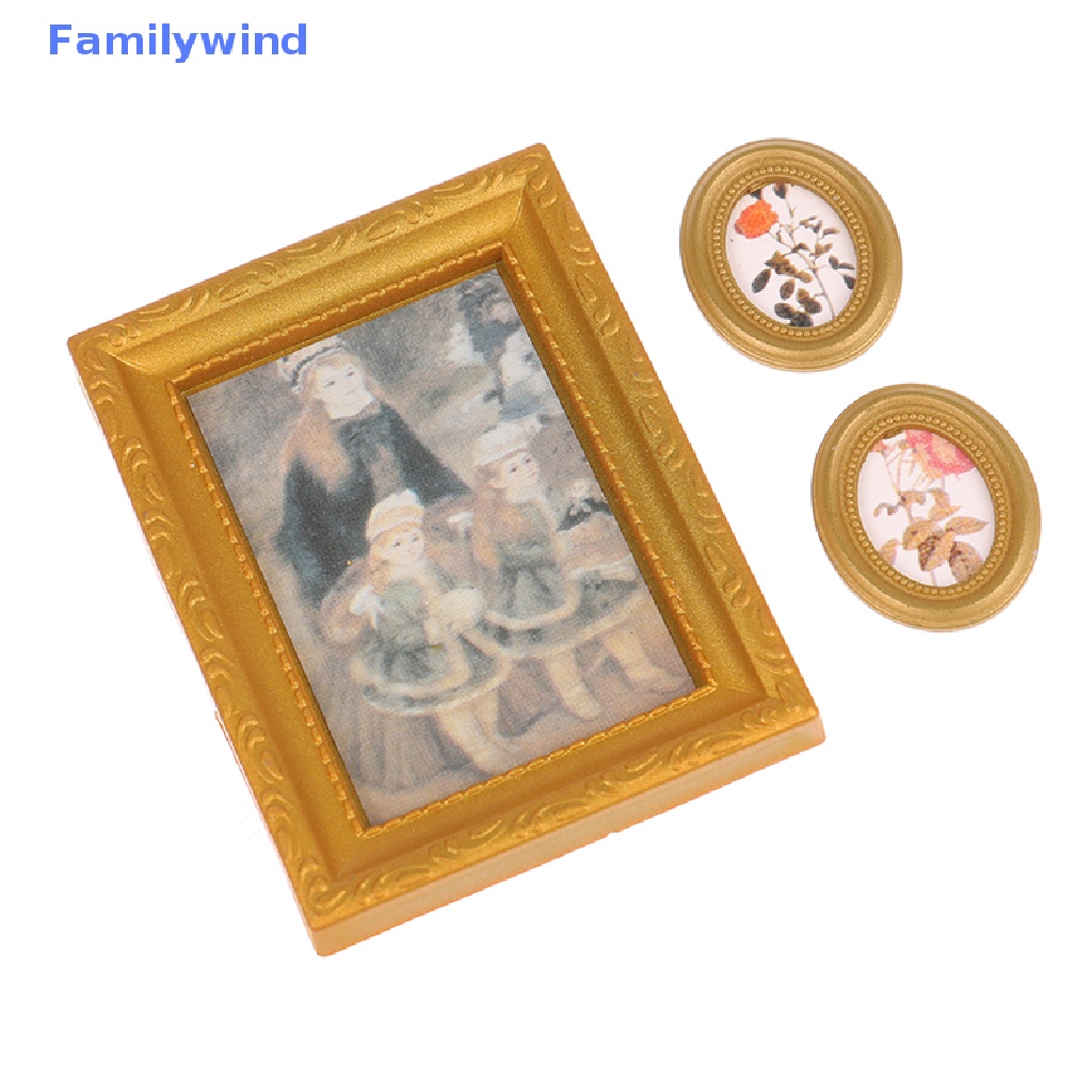 Khung Ảnh Dùng Trang Trí Nhà Búp Bê 1: 12 DIY