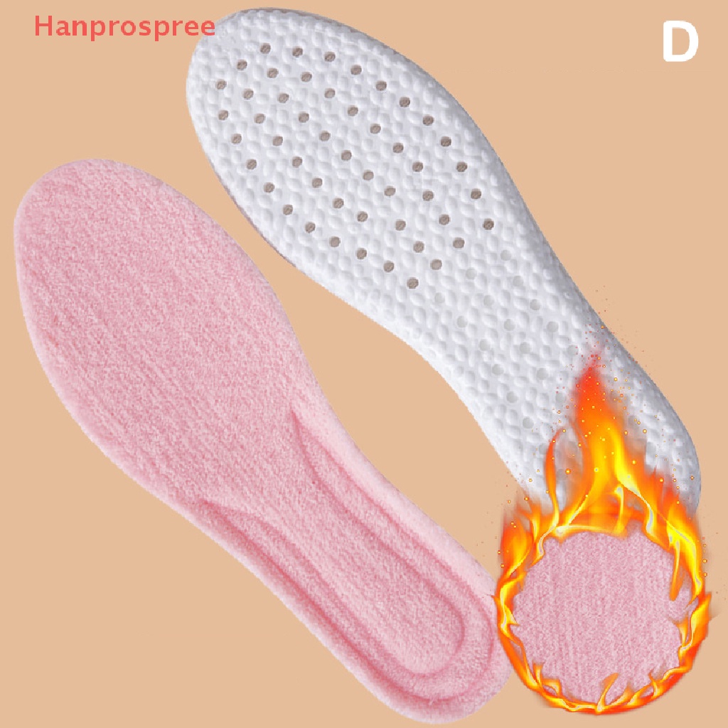 1 Cặp Đế Lót Giày Đi Tuyết Bằng Vải Bông Dày Dặn Mềm Mại Giữ Ấm Mùa Đông Cho Nam Và Nữ