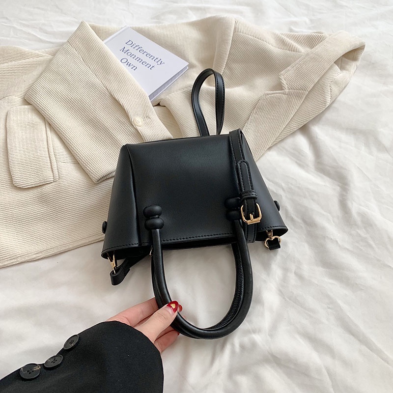 Túi Đeo Chéo Hình Vuông Nhỏ Màu Kẹo Ngọt Thời Trang Cho Nữ