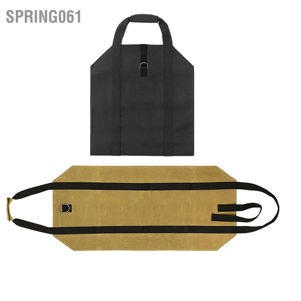 Túi Vải Oxford Sức Chứa Lớn Có Tay Cầm Đôi Dùng Đựng Gỗ Tiện Dụng