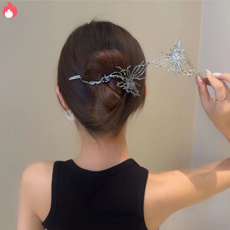 Kẹp Tóc Hình Bướm Bằng Hợp Kim Thời Trang Cho Nữ