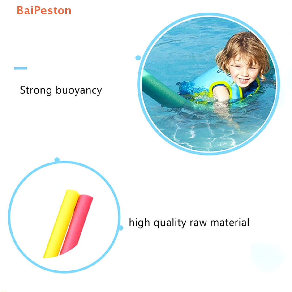 [BaiPeston] Phao Nổi Bằng Xốp Cứng Trơn Khoét Rỗng Linh Hoạt Hỗ Trợ Bé Tập Bơi