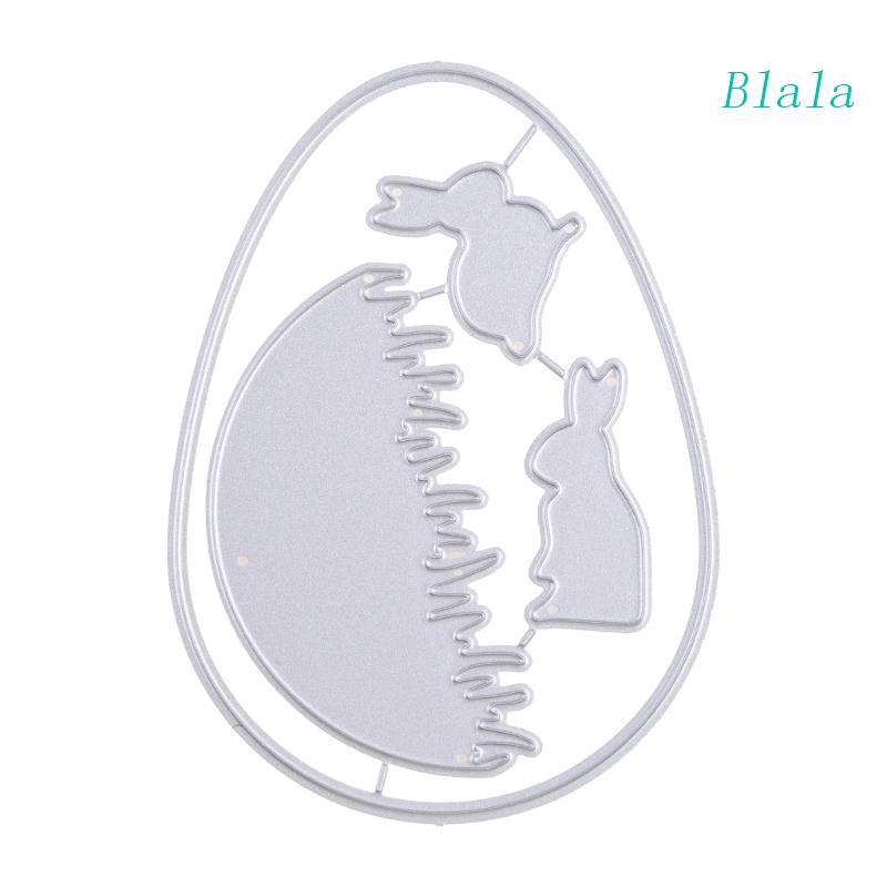 Khuôn Cắt Giấy Kim Loại Hình Thỏ Phục Sinh Xinh Xắn Thẻ
