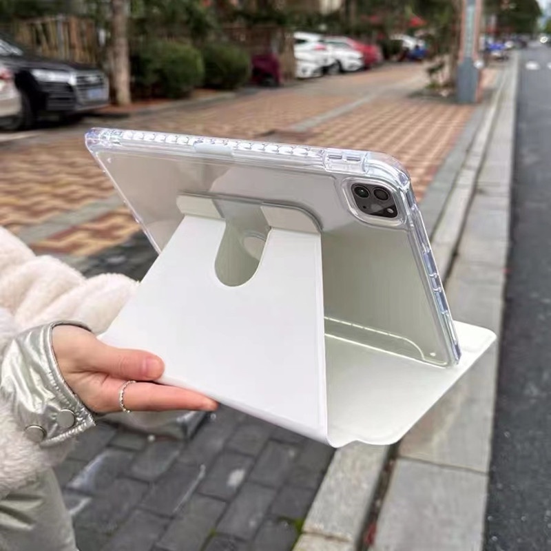 Ốp Máy Tính Bảng Có Giá Đỡ Xoay 360 Độ Cho iPad Air 5 / 4 10.9 10th Gen 10.9 Pro 11 10.2 7 / 8 / 9th