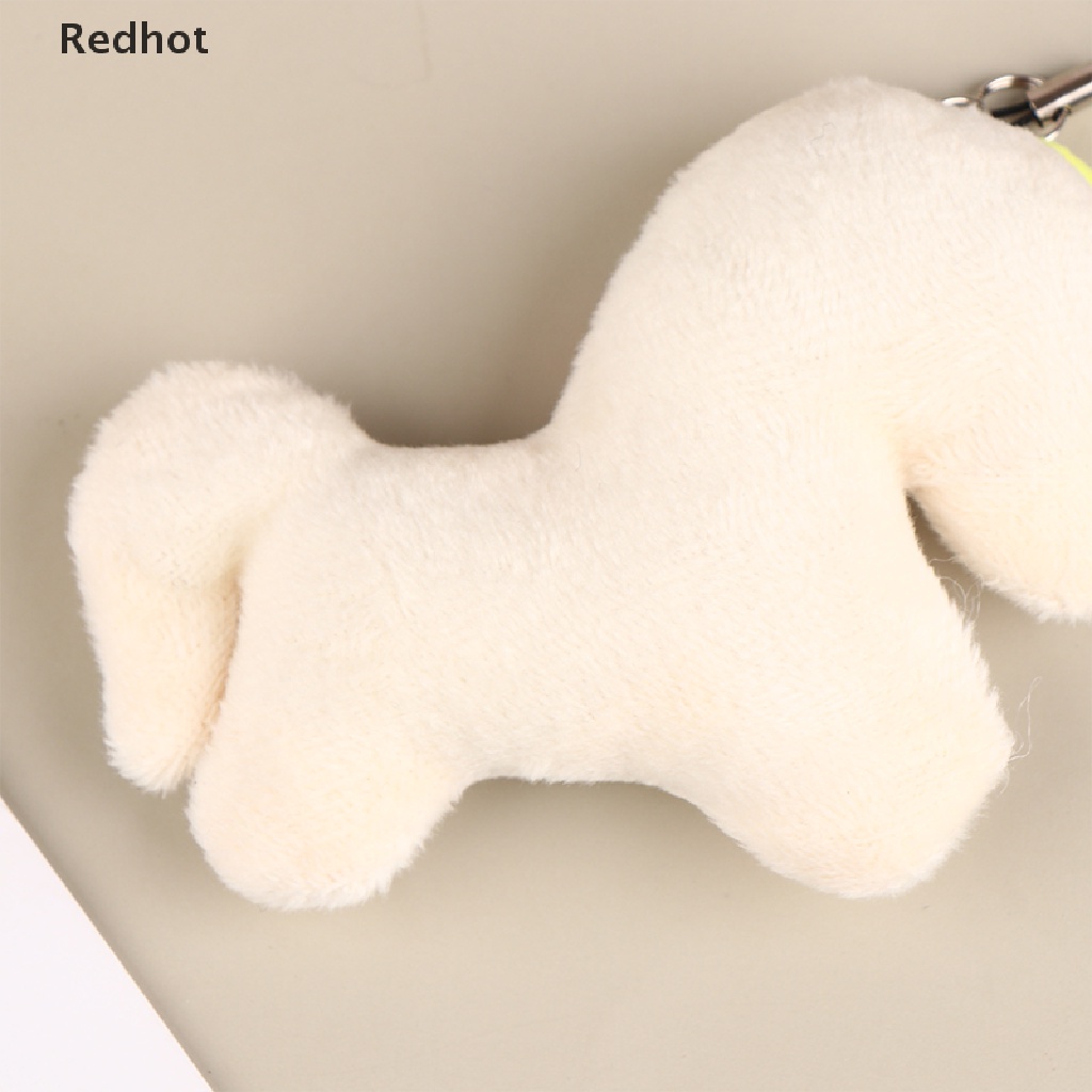 &lt; Redhot &gt; Móc Khóa Ngựa Hoạt Hình Nhồi Bông Nhiều Màu Sắc 10CM Phụ Kiện Túi Xách Đa