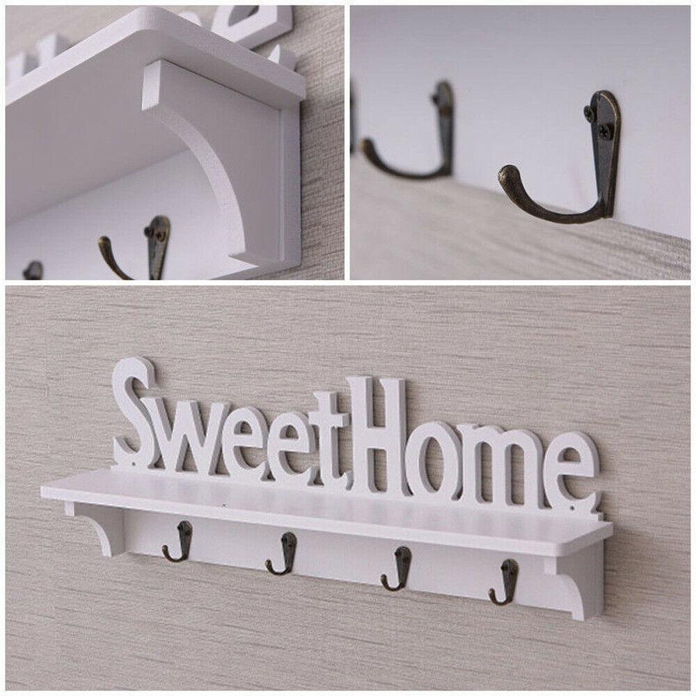 DYRUIDOJ Kệ gỗ Gắn Tường Treo Nón Kích Thước 47 * 8cm