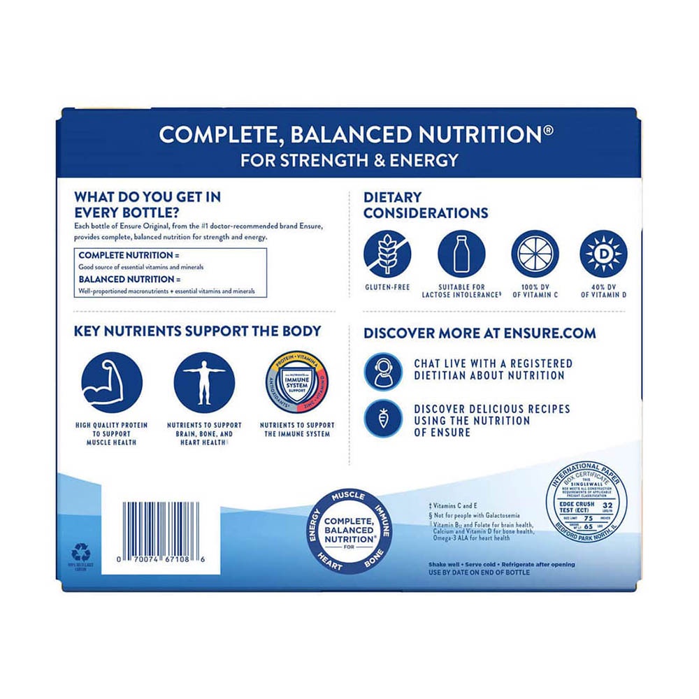 Sữa nước Ensure Mỹ