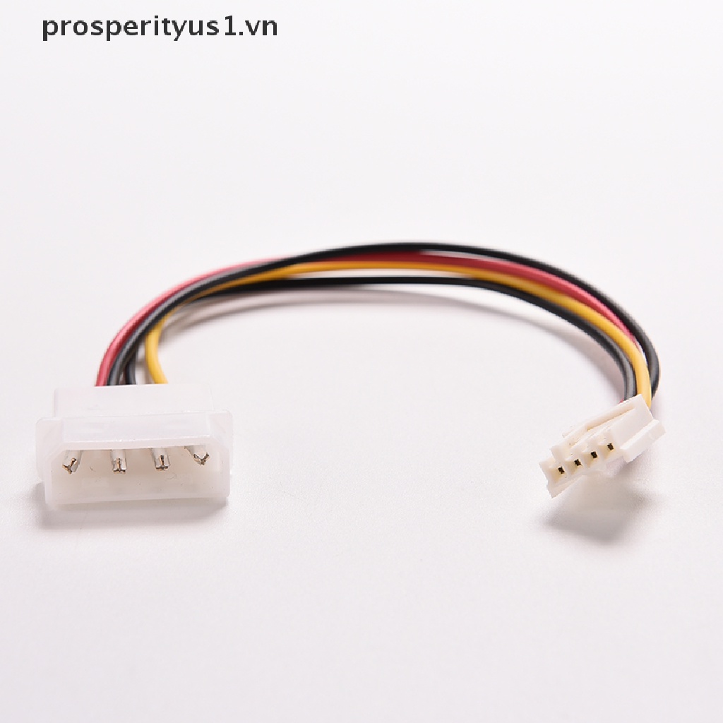[prosperityus1] 2 Dây Cáp Nguồn 4Pin IDE ATA Cho Ổ Đĩa Mềm Và Máy Tính PC