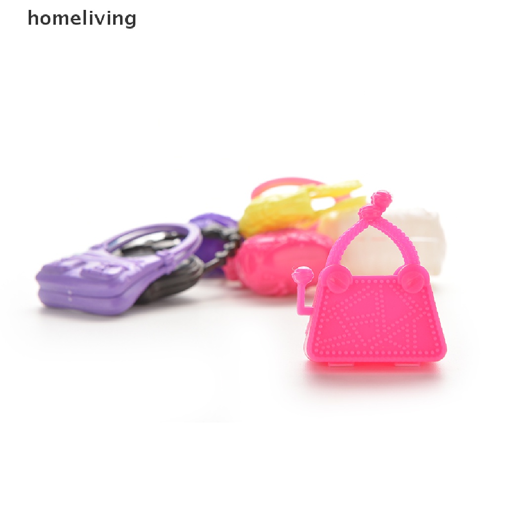 Set 10 Túi Xách Đeo Vai Cho Búp Bê Barbie